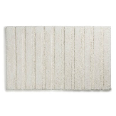 Kúpeľňová predložka Megan 80x50 cm bavlna šedobiela