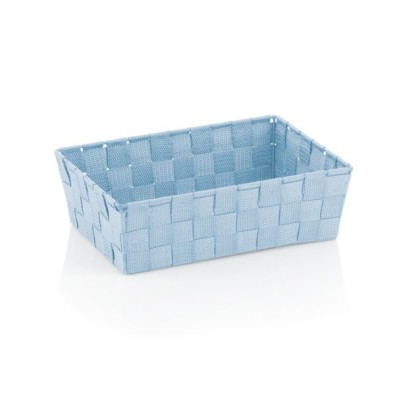KELA Košík Alvaro plast ľadová modrá 30x21 cm