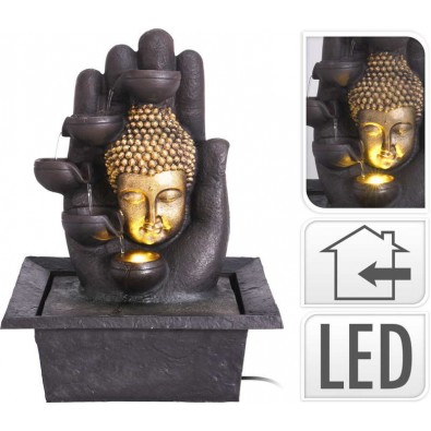 PROGARDEN Fontána izbová s LED osvetlením Budha