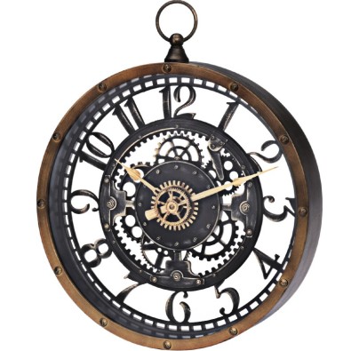 Nástenné hodiny s otvoreným strojčekom 27 cm