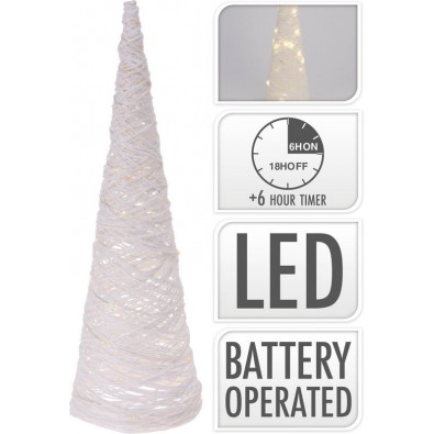 HOMESTYLING Vianočný svetelný stromček 40 cm 20 LED