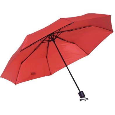 Dáždnik skladací 95 cm červená