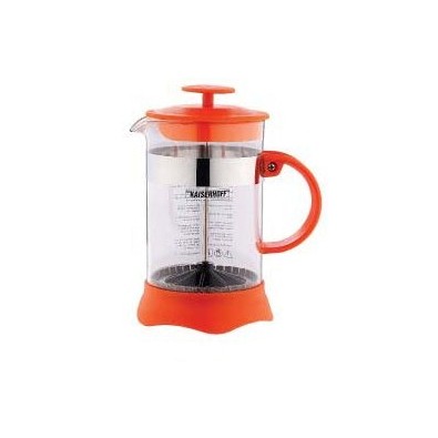 KAISERHOFF Kanvička na čaj a kávu French Press 600 ml oranžová