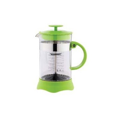 KAISERHOFF Kanvička na čaj a kávu French Press 600 ml zelená