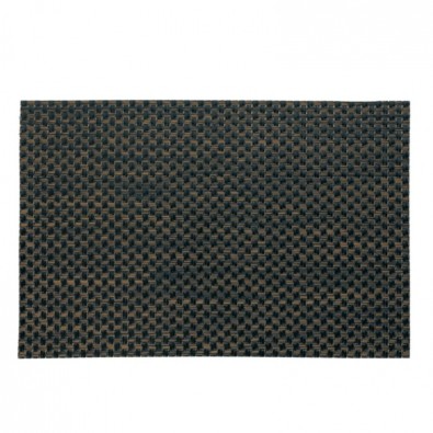 Prestieranie PLATO, polyvinyl, hnedé / čierne 45x30cm