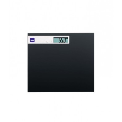 KELA Osobná váha digitálna sklenená čierna do 150kg GRAPHITO