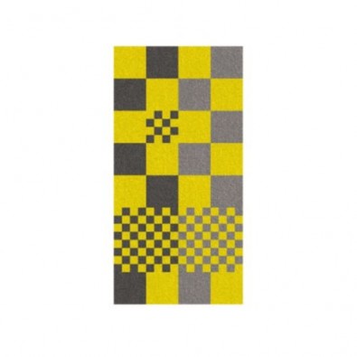 KELA Osuška LADESSA, 100% bavlna, žltá kocka 70x140cm