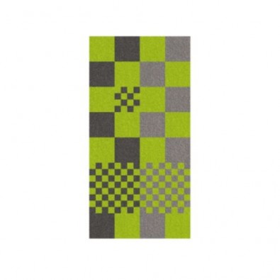 KELA Osuška LADESSA, 100% bavlna, zelená kocka 70x140cm