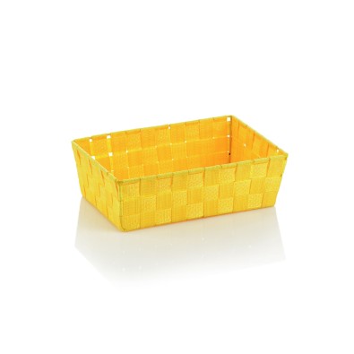 Kôš ALVARO PP, žltá 29,5x20,5x8,5cm