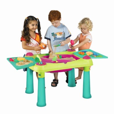 Detský stolík Keter Creative Fun Table zelený/fialový