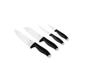 Súprava nožov nerez 4 ks Matte Black Collection