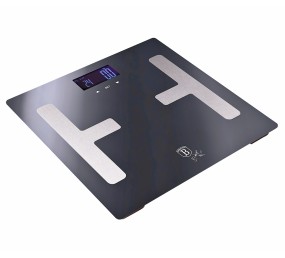 BERLINGERHAUS Osobná váha Smart s telesnou analýzou 150 kg Carbon PRO Line