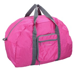 DUNLOP Cestovná taška skladacia 48x30x27cm ružová