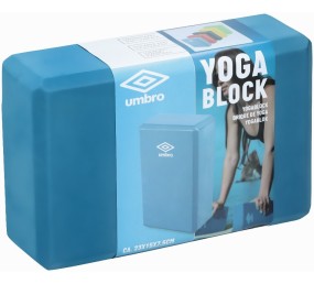 UMBRO Blok na jogu 23x15x7, 5cm modrá