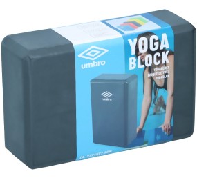 UMBRO Blok na jogu 23x15x7, 5cm sivá