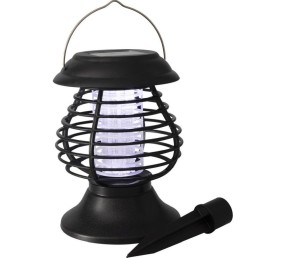 Solárna LED lampa s UV odpudzovačom hmyzu