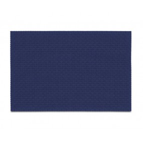 Prestieranie PLATO, polyvinyl, námornícka modrá 45x30cm