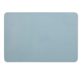 Prestieranie plastové Kimara PU 45x30 cm imitácia kože svetlo modrá