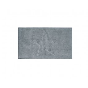 Kúpeľňová predložka lindan 100% bavlna šedá 100x60cm