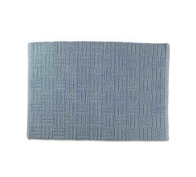 KELA Kúpeľňová predložka Leana 65x55 cm bavlna modrá