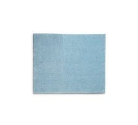 KELA Kúpeľňová predložka Maja 100% polyester mrazovo modrá 65,0x55,0x1,5cm