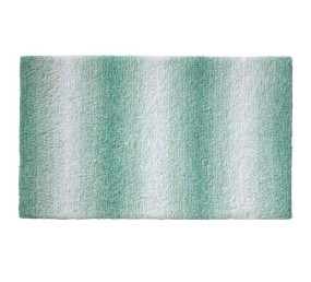 KELA Kúpeľňová predložka Ombre 120x70 cm polyester nefritovo zelená