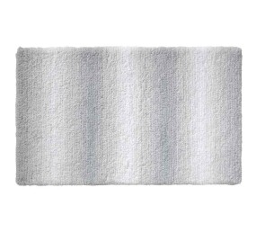 KELA Kúpeľňová predložka Ombre 65x55 cm polyester sivá