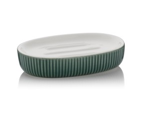 Miska na mydlo Ava keramika zelená