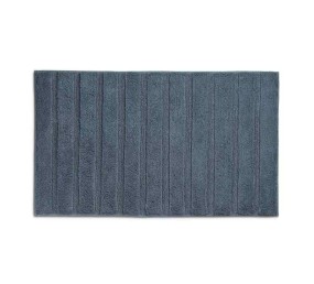 KELA Kúpeľňová predložka Megan 100% bavlna dymovo modrá 80,0x50,0x1,6cm