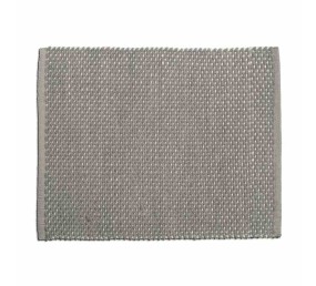 KELA Kúpeľňová predložka Miu zmes bavlna/polyester kamenne šedá 65,0x55,0x1,0cm