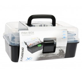 XQMAX Rybársky box s organizérom Tackle Box