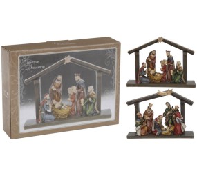 Betlehem Vianočné dekorácie 20 x 15 cm HVIEZDA