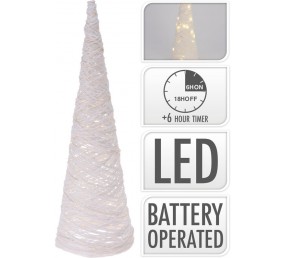 HOMESTYLING Vianočný svetelný stromček 40 cm 20 LED