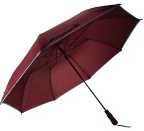 Dáždnik skladací 95 cm červený