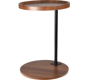 Odkladací stolík design drevo 40 x 56 cm
