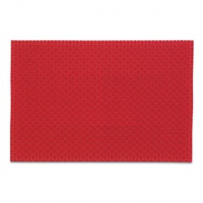 Prestieranie PLATO, polyvinyl, červené 45x30cm