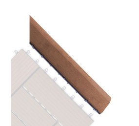 Prechodová lišta G21 Čerešňa pre WPC dlaždice, 38,5 x 7,5 cm rohová (pravá)